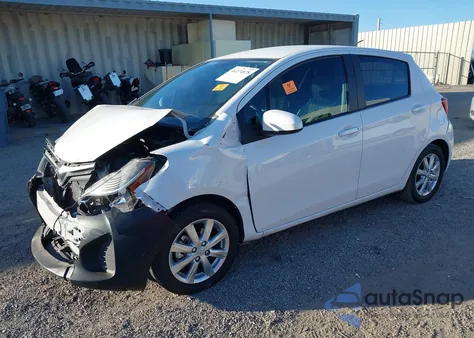 2015 Toyota Yaris Le z USA, uszkodzony, nr VIN VNKKTUD32FA020224